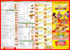 design a professional leaflet, poster or menu