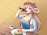 draw beautiful anime art illustration