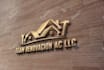 design construction, real estate, plumbing, handyman logo
