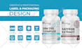 do amazing product packaging box or label design
