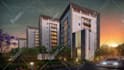 do post production on architectural rendering in photoshop