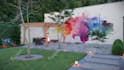 design your pool, backyard, garden, landscape 3d rendering with existing yard