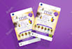 do exceptional event flyer design, postcard or church flyer