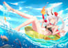 create anime art illustration for fanart, profile picture