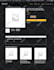 modern UI UX website and landing page design