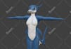 create a cute stylized 3d character for games or animation