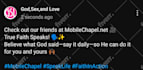 promote your services on christian podcast