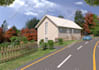 present your architectural 2d, 3d exterior design in reality