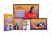design online course cover, digital product mockup, ecover bundle