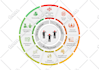 design infographic, flow chart, pie charts and business infographics