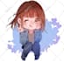 make a cute chibi illustration of your anime oc or idol