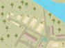 illustrate 2d vector map, city map, campground site