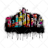 do graffiti logo, t shirt design in graffiti art