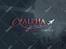 do transport logistic aviation and trucking logo
