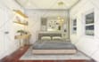 create 3d interior design and render for architecture
