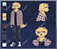 create a reference sheet of your character