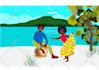 design flat illustration flat vector art as your description
