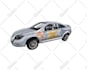 create detailed vector car illustration in realistic cartoon style