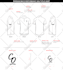 design activewear techpack with technical drawing and flat sketch
