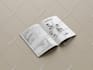 design  modern interior book layout formatting with front cover