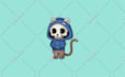 create an original animal mascot, not an ai generated one