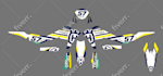 design a professional mx motorcycle for you