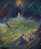 create environment concept art for cartoons and games