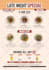 design an editable restaurant menu, digital menu, food menu