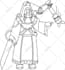 draw character concepts in a realistic style
