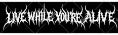 create amazing death metal font, black metal font