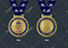 create production ready medal, coin and badge vector designs