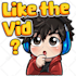 create cute chibi sticker emoticon