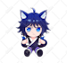 draw characters as fumo plushies