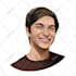 draw cartoon vector portrait with your face