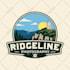 design outdoor logo adventure, outdoor, nature, camp hunt fish, mountain safari
