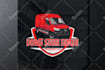 design towing auto trucking, transport, and logistics logo