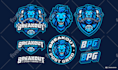 design amazing style mascot, twitch, sport and esport logo