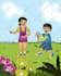 draw children story book illustration