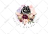 create watercolor pet groomer logo
