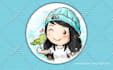 draw watercolor chibi anime portrait for you