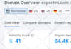 increase domain rating DR ahrefs domain authority da moz and trust flow majestic