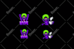 custom stickers or emotes for twitch, kick, discord, facebook