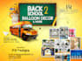 design back to school, summer camp, tuition party flyer