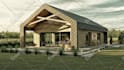 create an awesome 3d exterior house rendering