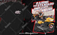 draw classic car illustration for event show tshirt