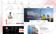 clean professional landing page UI UX design in figma