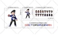 create gen 3 custom pokemon overworld trainer sprite sheet