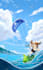 create anime, landscape and visual novel background painting