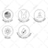 design custom vector icon set for app and website in 24 hours