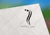 design arabic wedding logo initial letters